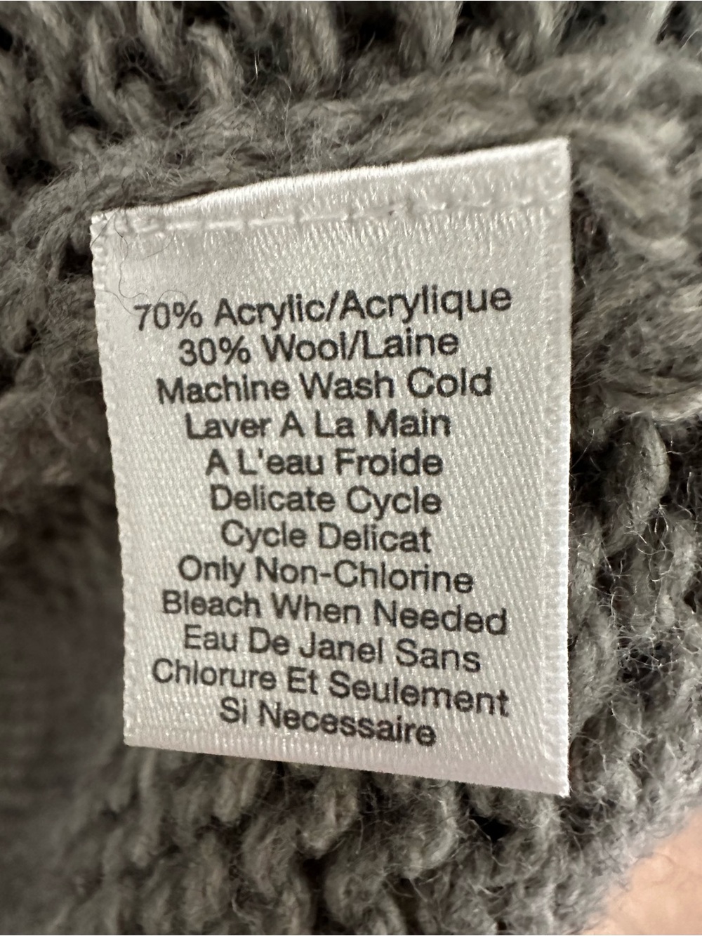 Kimchi & Blue Gray Open Front Cardigan Sweater Size Small, Urban Outfitters - Picture 4 of 8